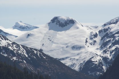 Avalanche on Cross Mountain