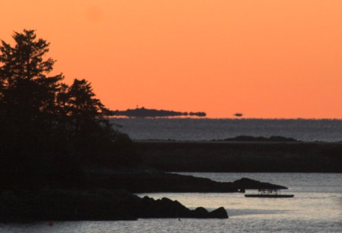 Sunset over Sitka Sound