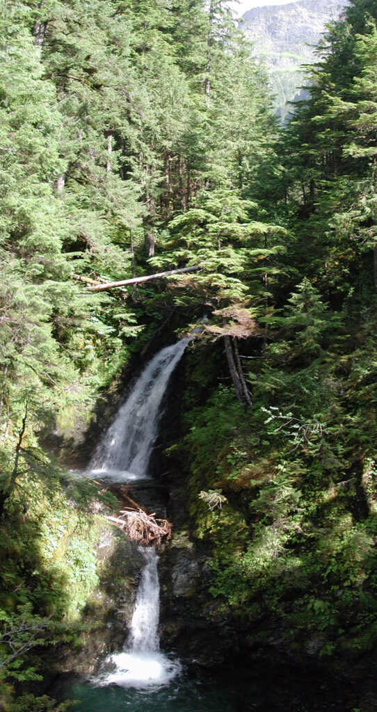 Double Falls on Indian River