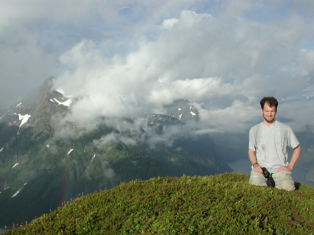 Jonathan on Arrowhead Peak