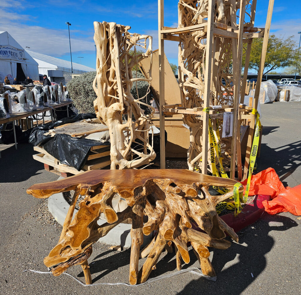 Wood Art in Tuscon, Arizona