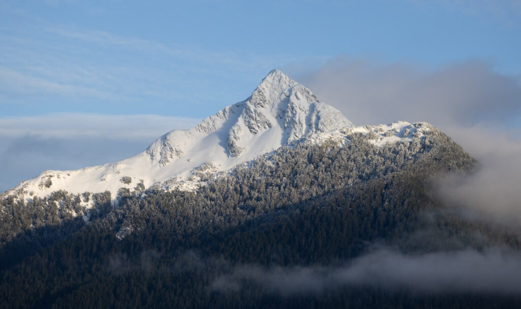 Mount Verstovia in Sitka, Alaska