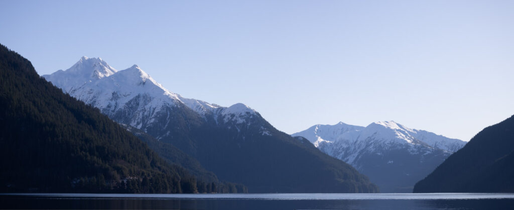 Silver Bay Panorama in Sitka, Alaska