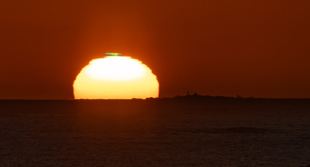 Sun Setting over Sitka Sound