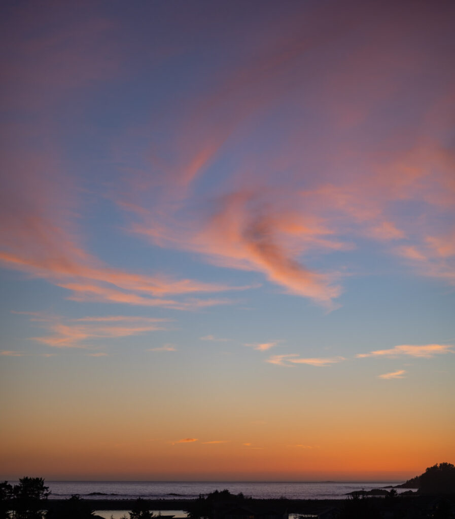 Colorful Clouds post-Sunset