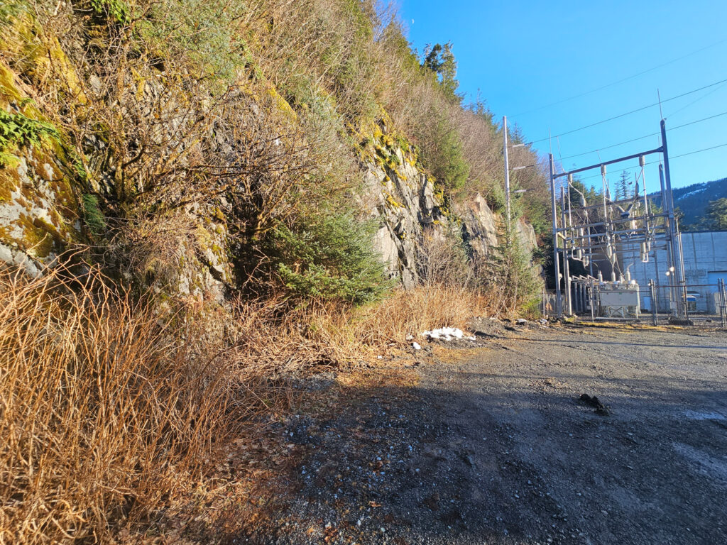 Rock Exposure along Green Lake Road