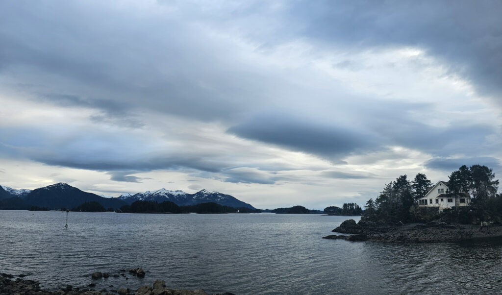 Dramatic Clouds over Crescent Bay