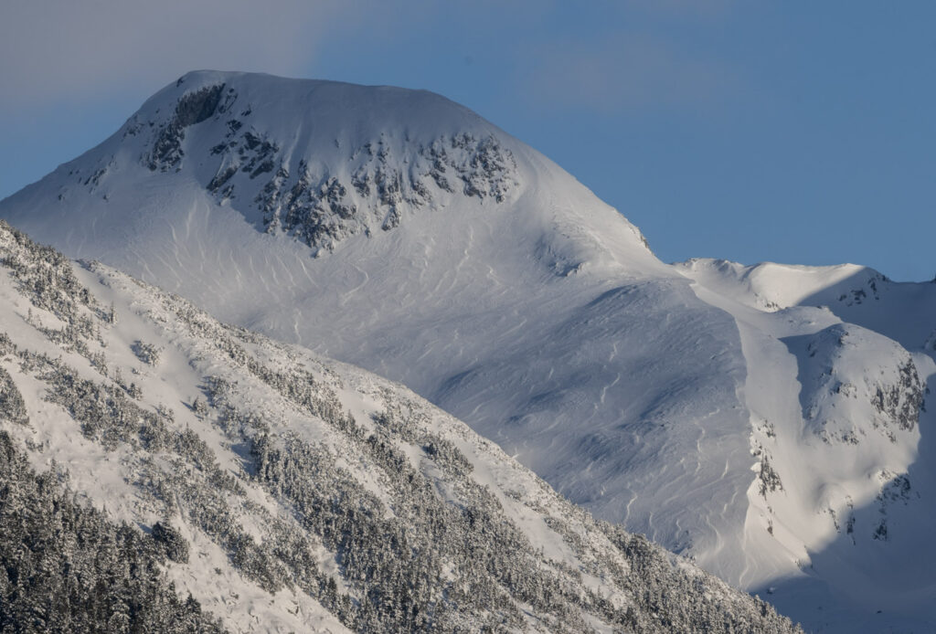 Wind-sculpted Snow