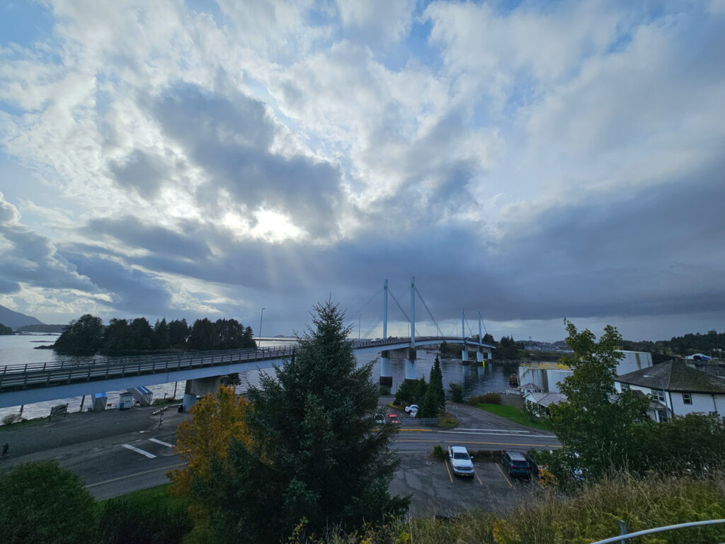 View from Castle Hill in Sitka, Alaska