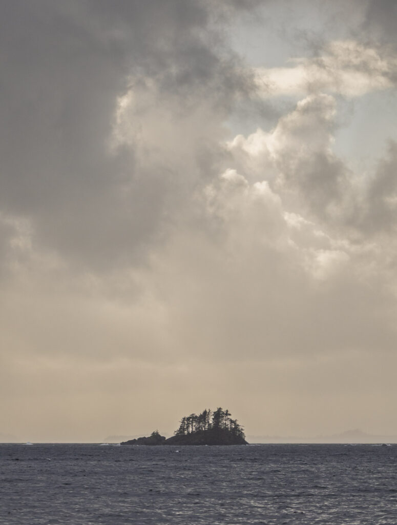 Island and Clouds