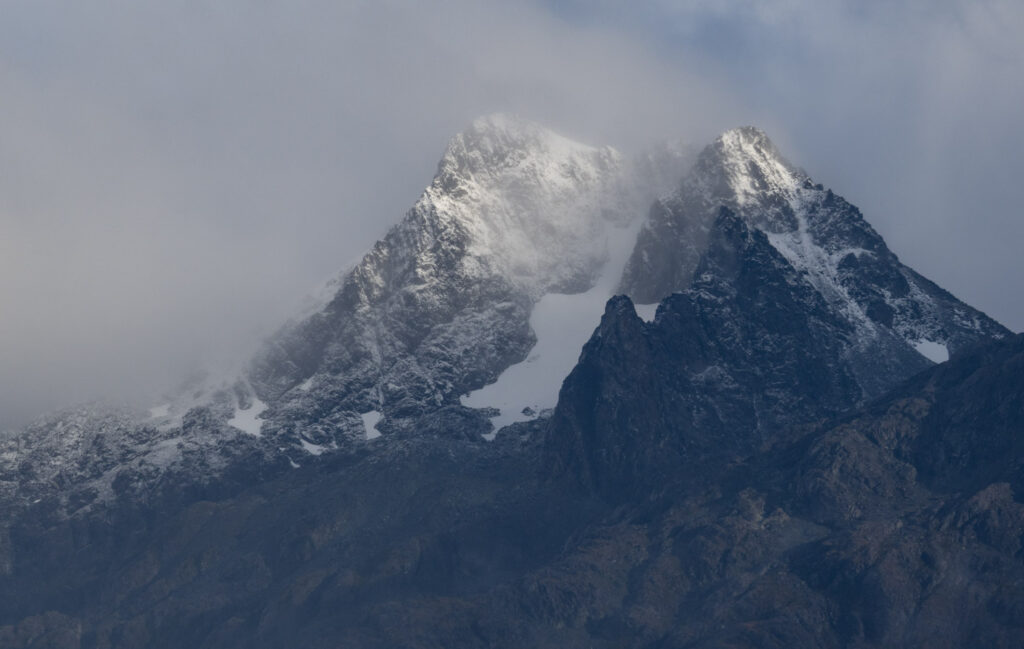 Termination Dust on Cross Mountain