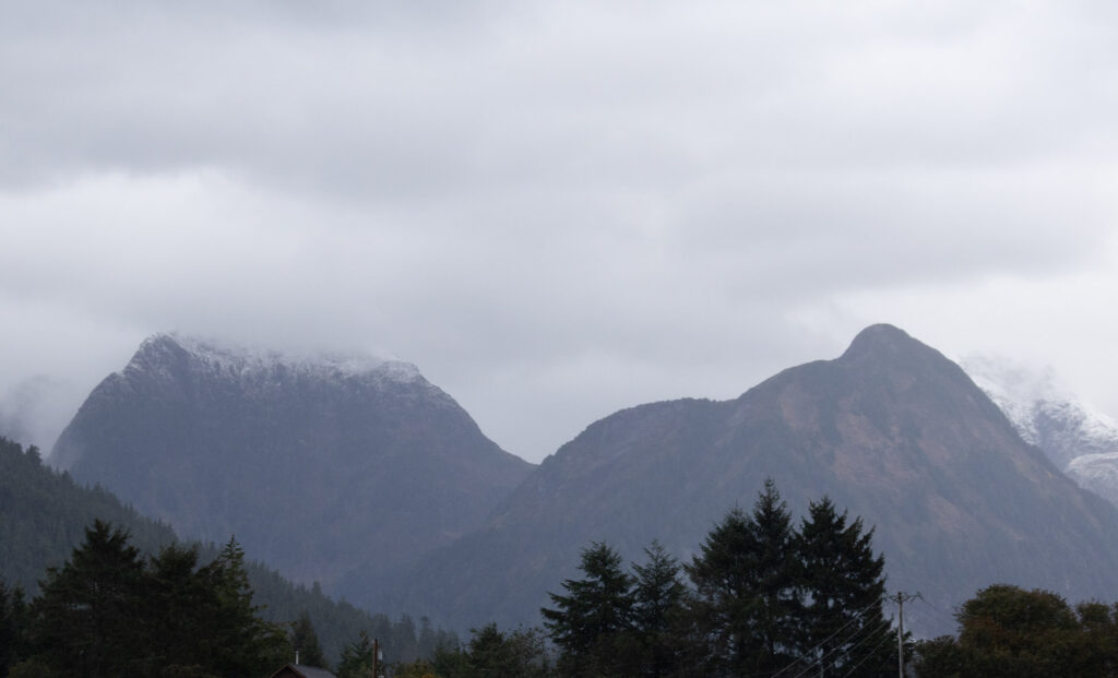 Fresh Snow on the Sisters