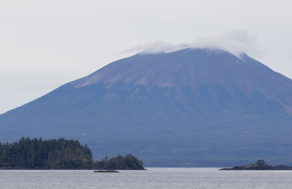 Clouds on Mt. Edgecumbe