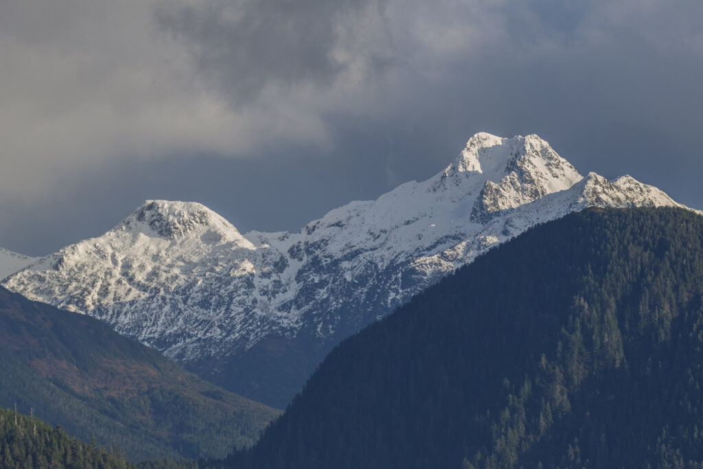 Cross Mountain in the Sun