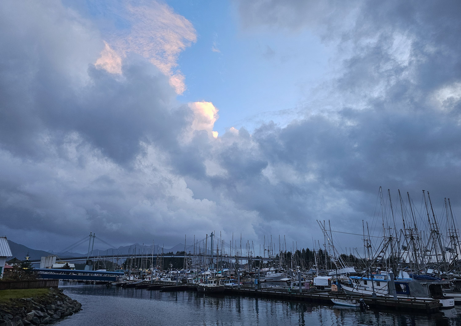 Clouds over ANB Harbor