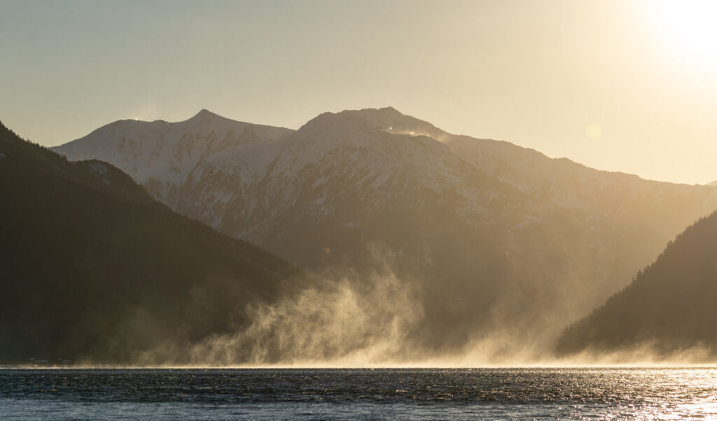 Wind-blown Spray