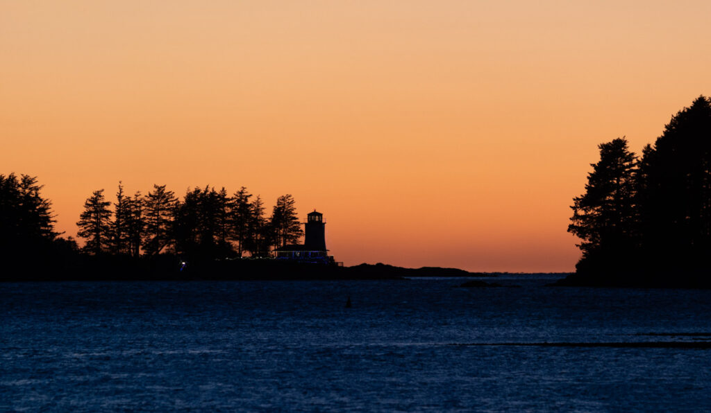 Lighthouse at Sunset