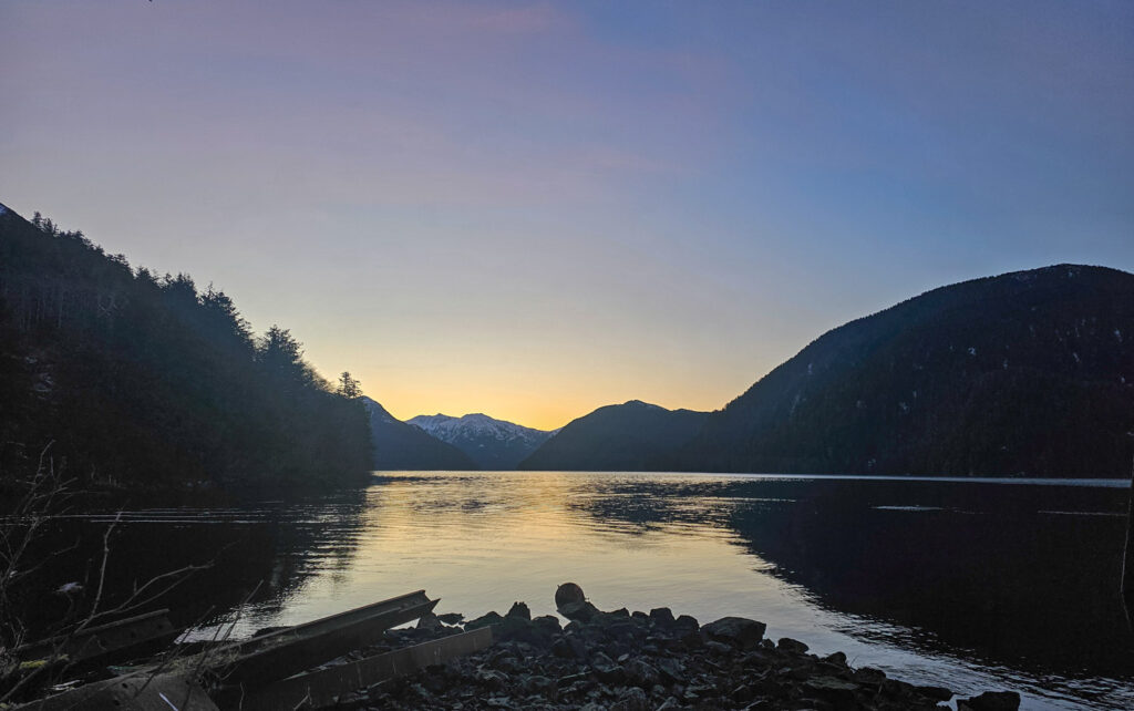 Sunrise at Sawmill Cove