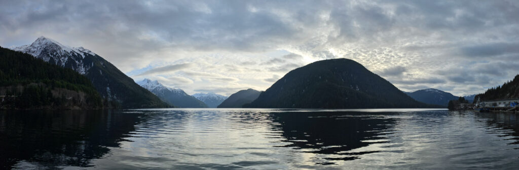 Panoramic view of Silver Bay