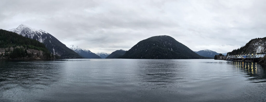 Panoramic view of Silver Bay