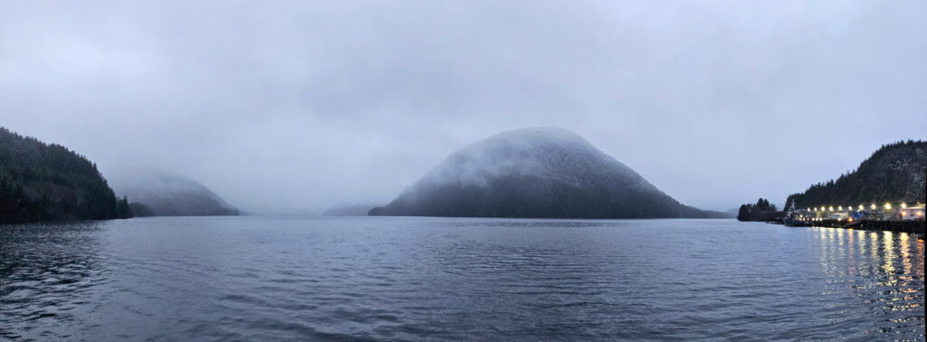 Panoramic view of Silver Bay