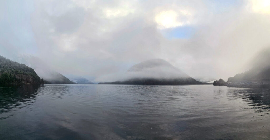 Panoramic view of Silver Bay