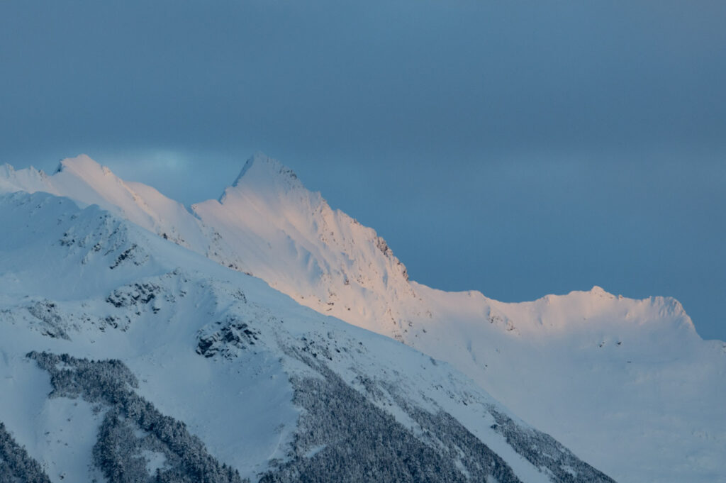 Light on Bear Mountain