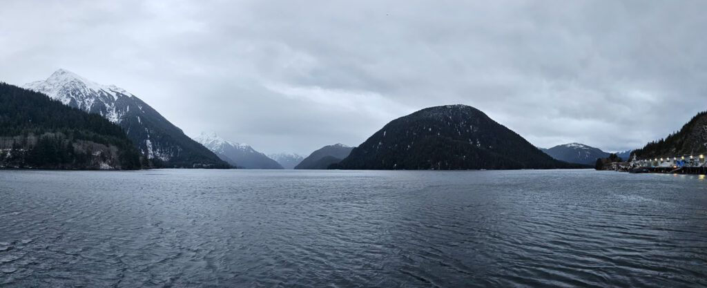 Panoramic view of Silver Bay