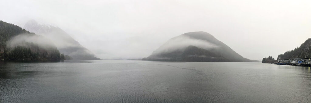 Panoramic view of Silver Bay