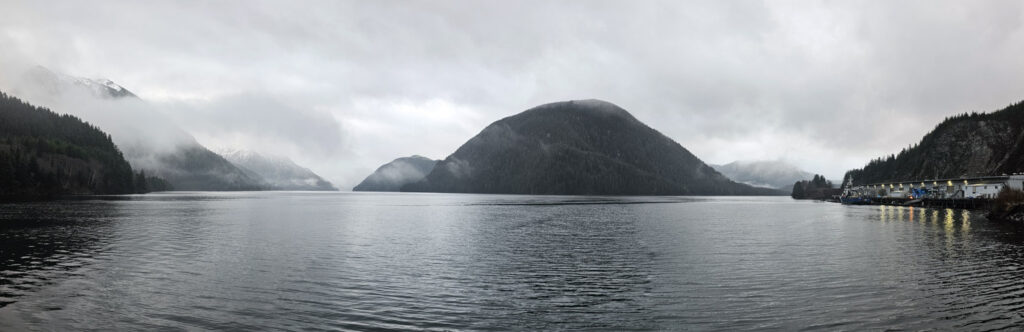 Panoramic view of Silver Bay