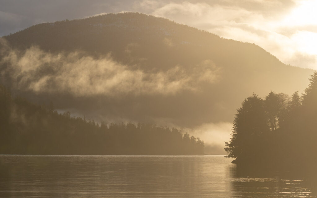 Warm Light at Silver Bay