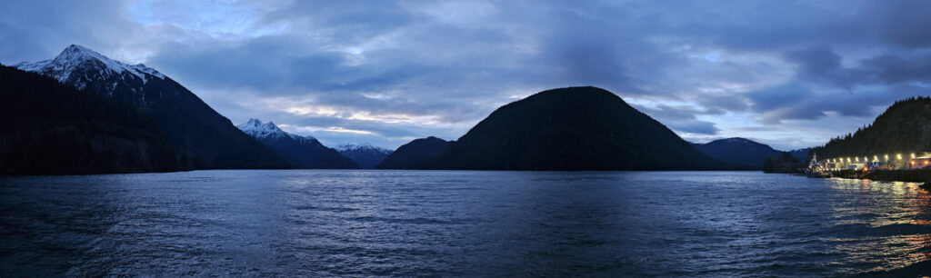 Panoramic view of Silver Bay