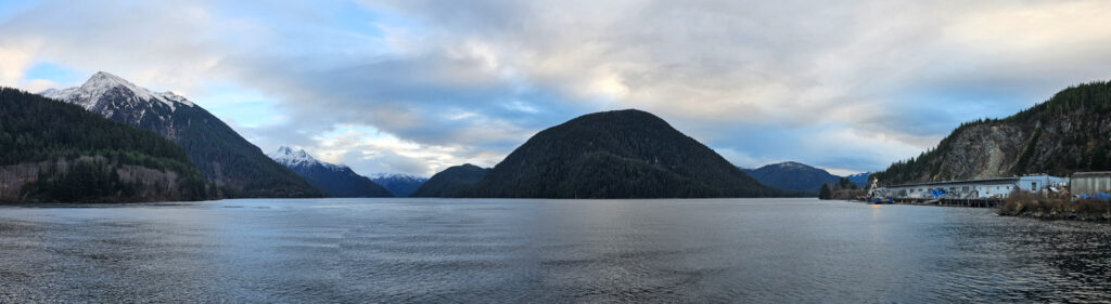 Panoramic view of Silver Bay