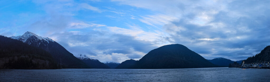 Panoramic view of Silver Bay