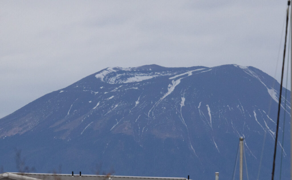 Bare Slopes on Mt. Edgecumbe