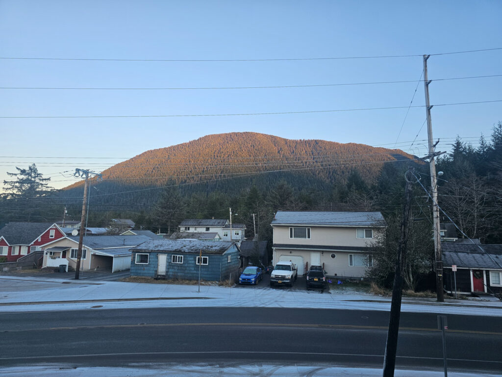 Morning Light on Gavan Hill