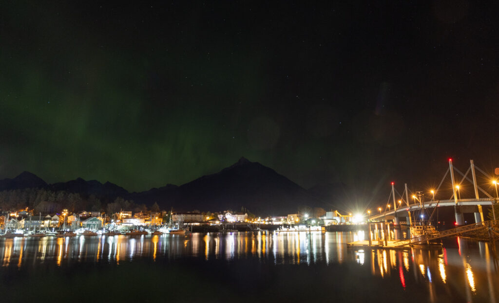 Aurora over the Channel