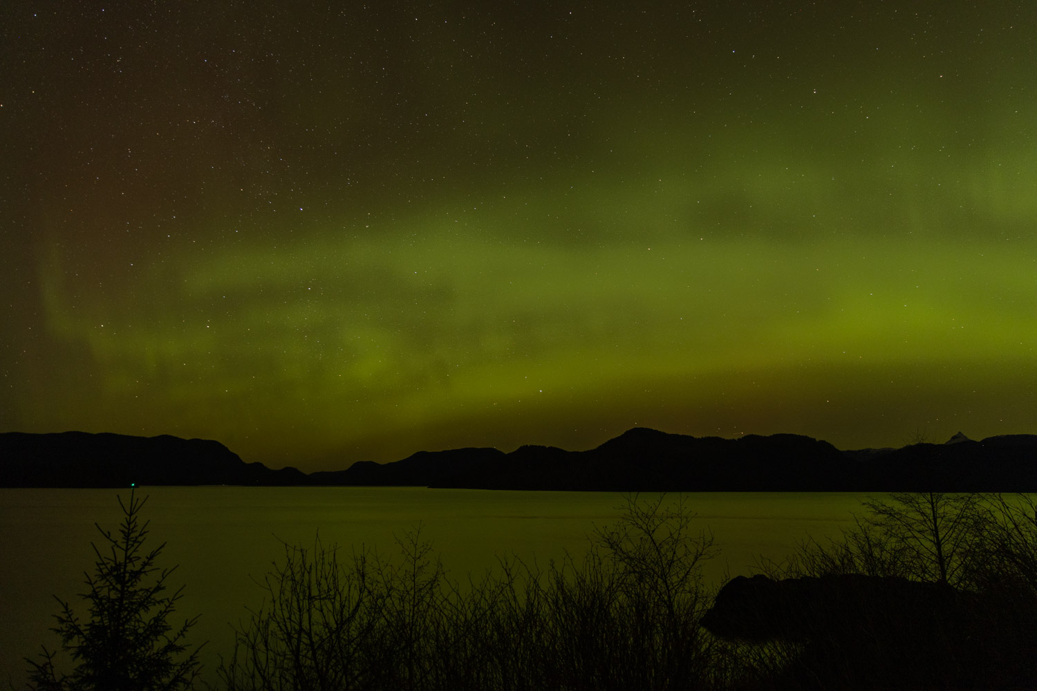 Aurora from Harbor Point