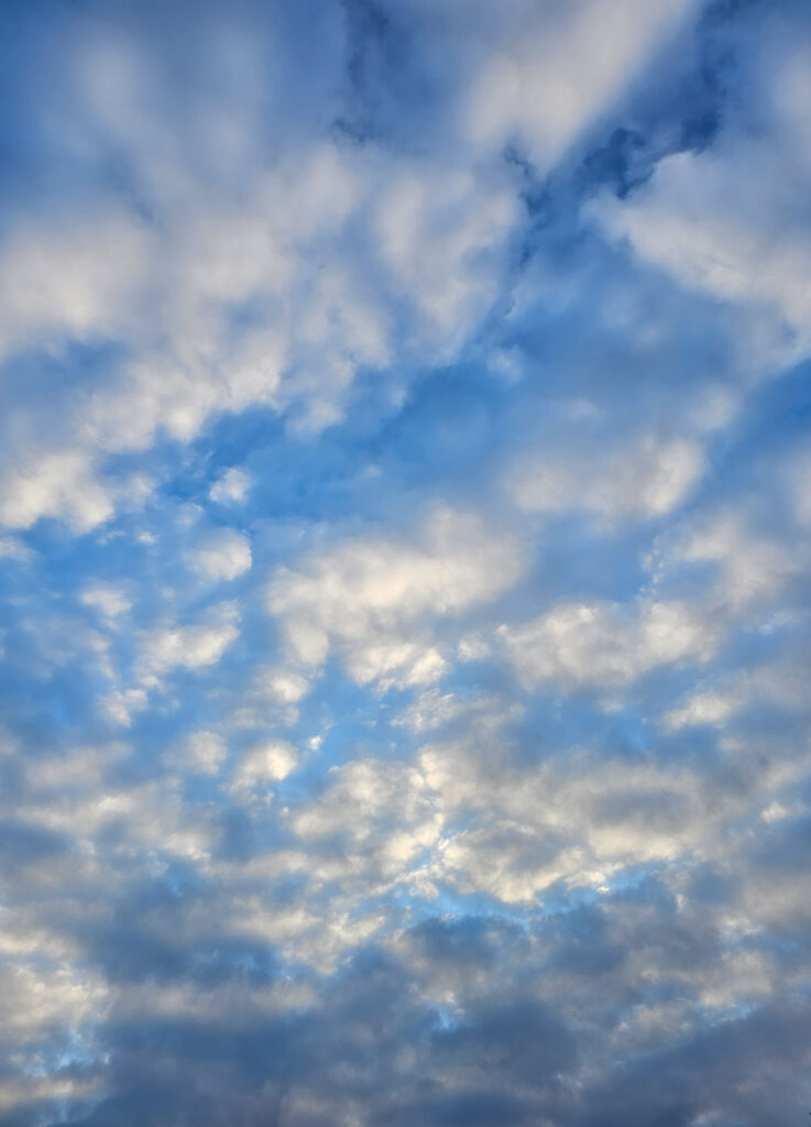 Blue Sky and Clouds