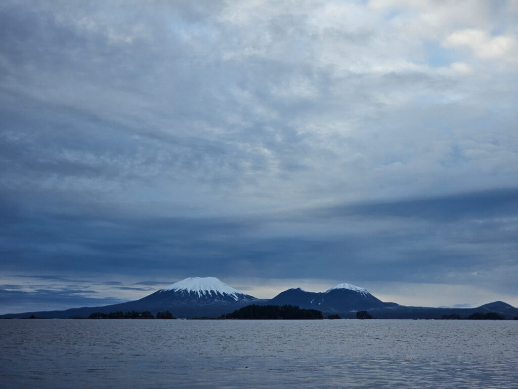 Stratus over Mt. Edgecumbe