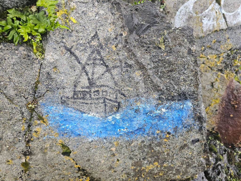 Shoreline Rock Painting