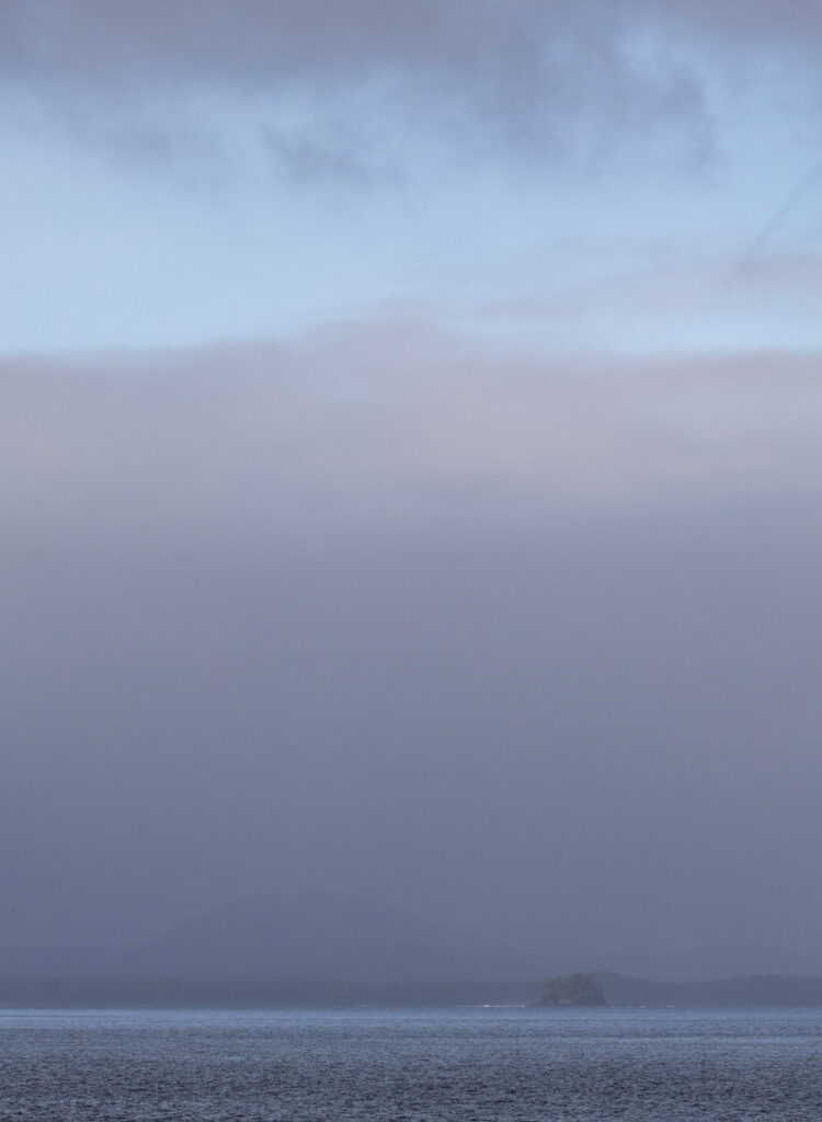 Break in the Clouds over Guide Island