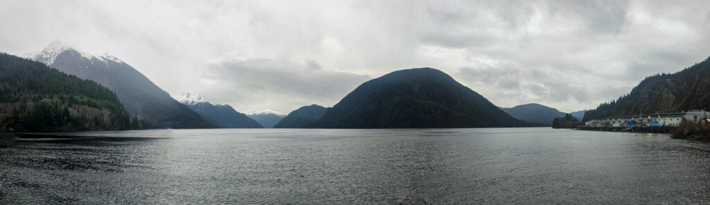 Afternoon Panoramic View of Silver Bay