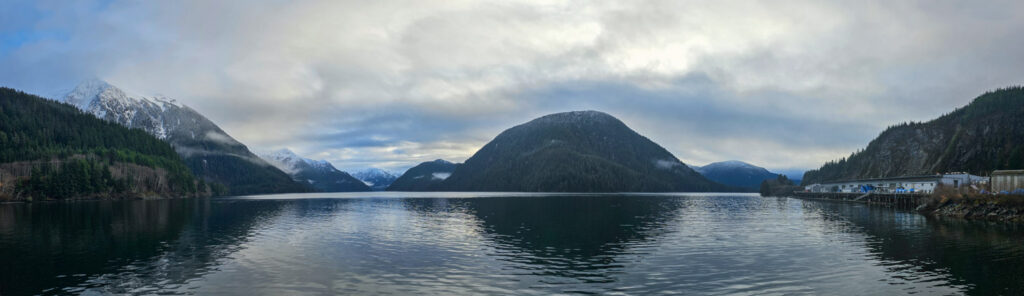 Panoramic view of Silver Bay