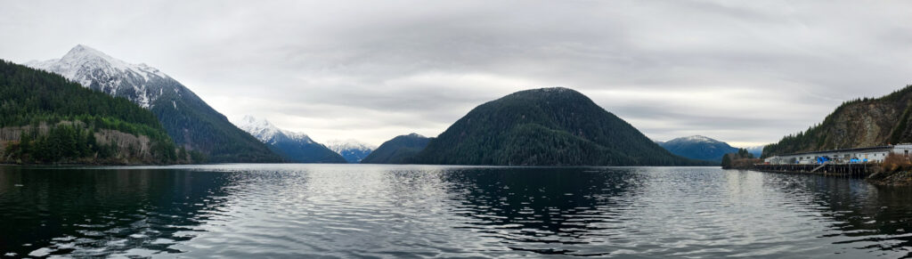 Panoramic view of Silver Bay