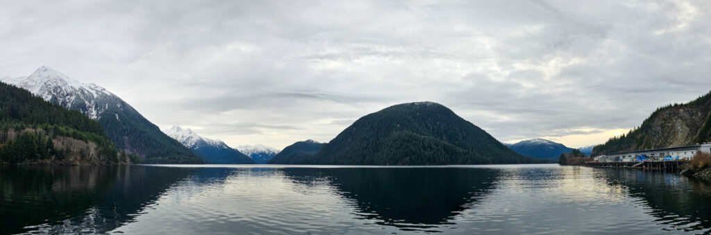 Panoramic view of Silver Bay