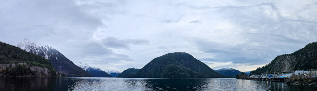 Panoramic view of Silver Bay