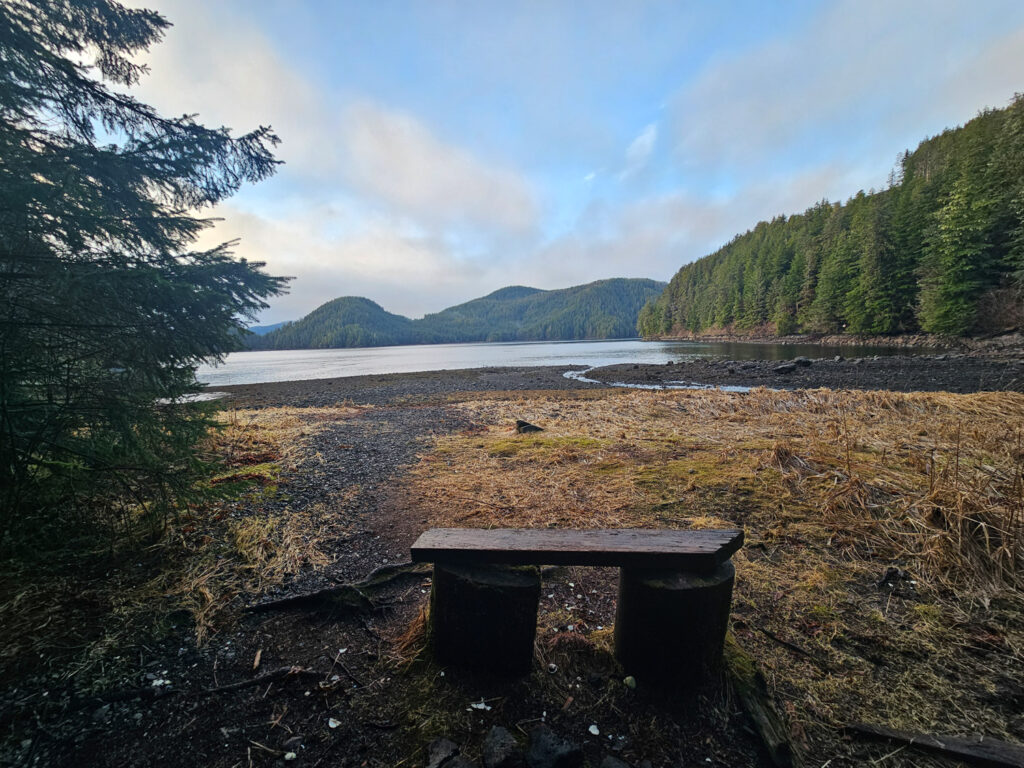 Bench at Mosquito Cove