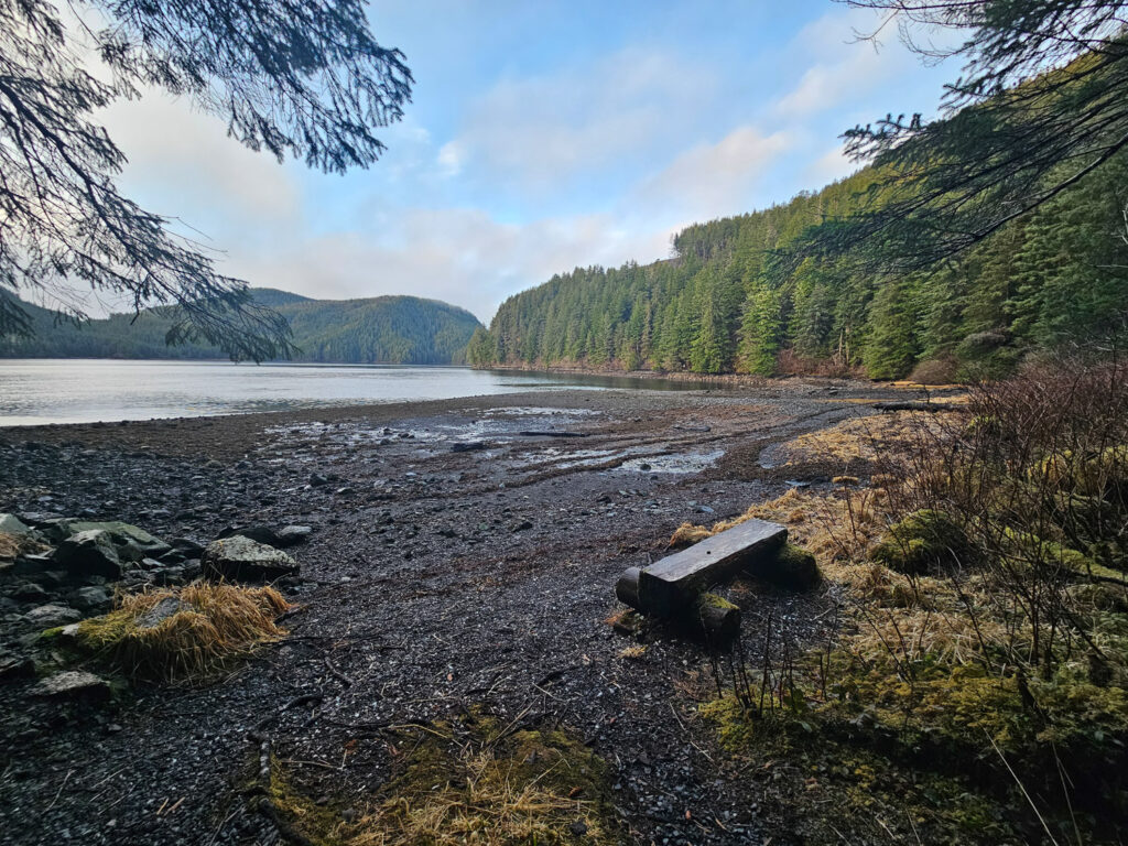 Bench at Mosquito Cove