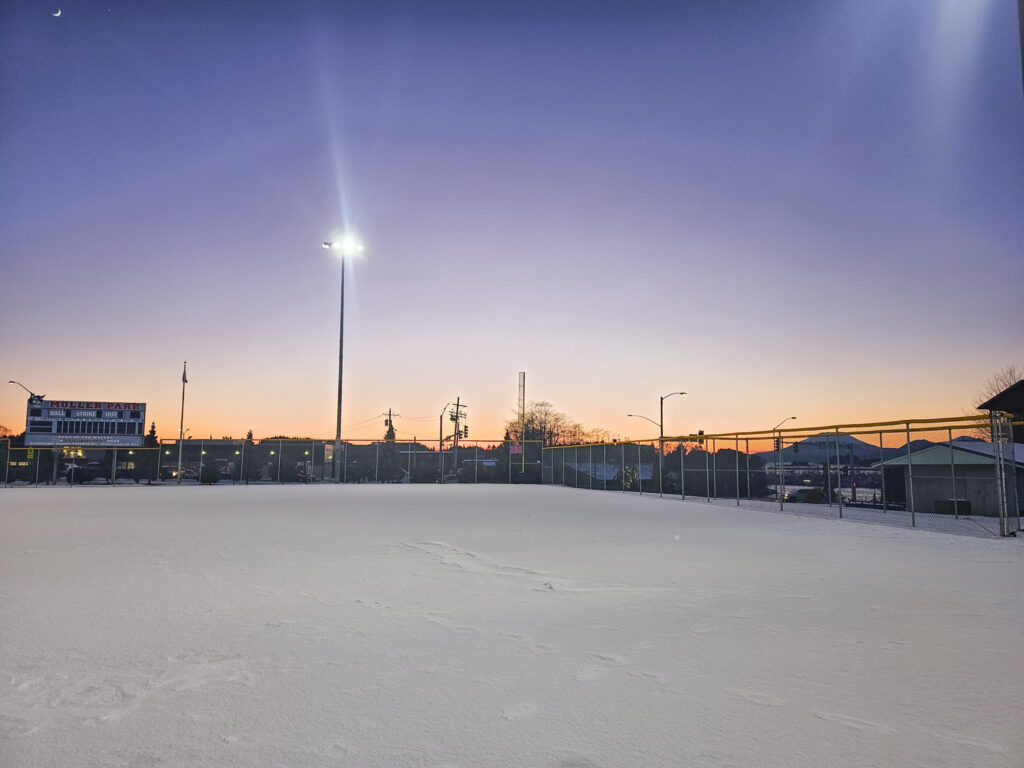 Twilight at Moller Field